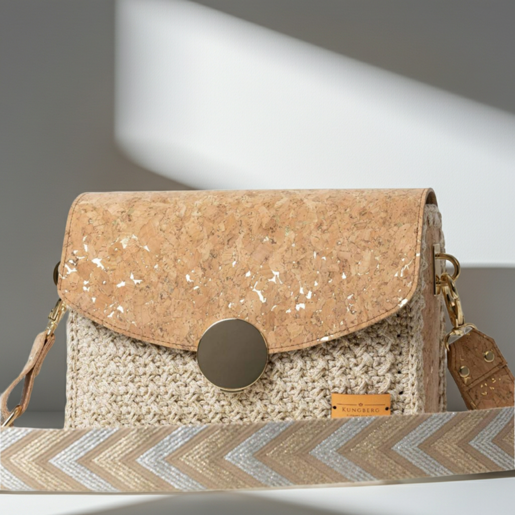 Stockholm Gold bag, front view